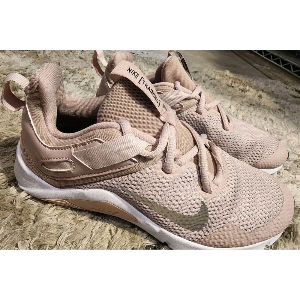 Nike Women's Legend Essential Shoes Stone Mauve Barely Dusty Rose Size 8